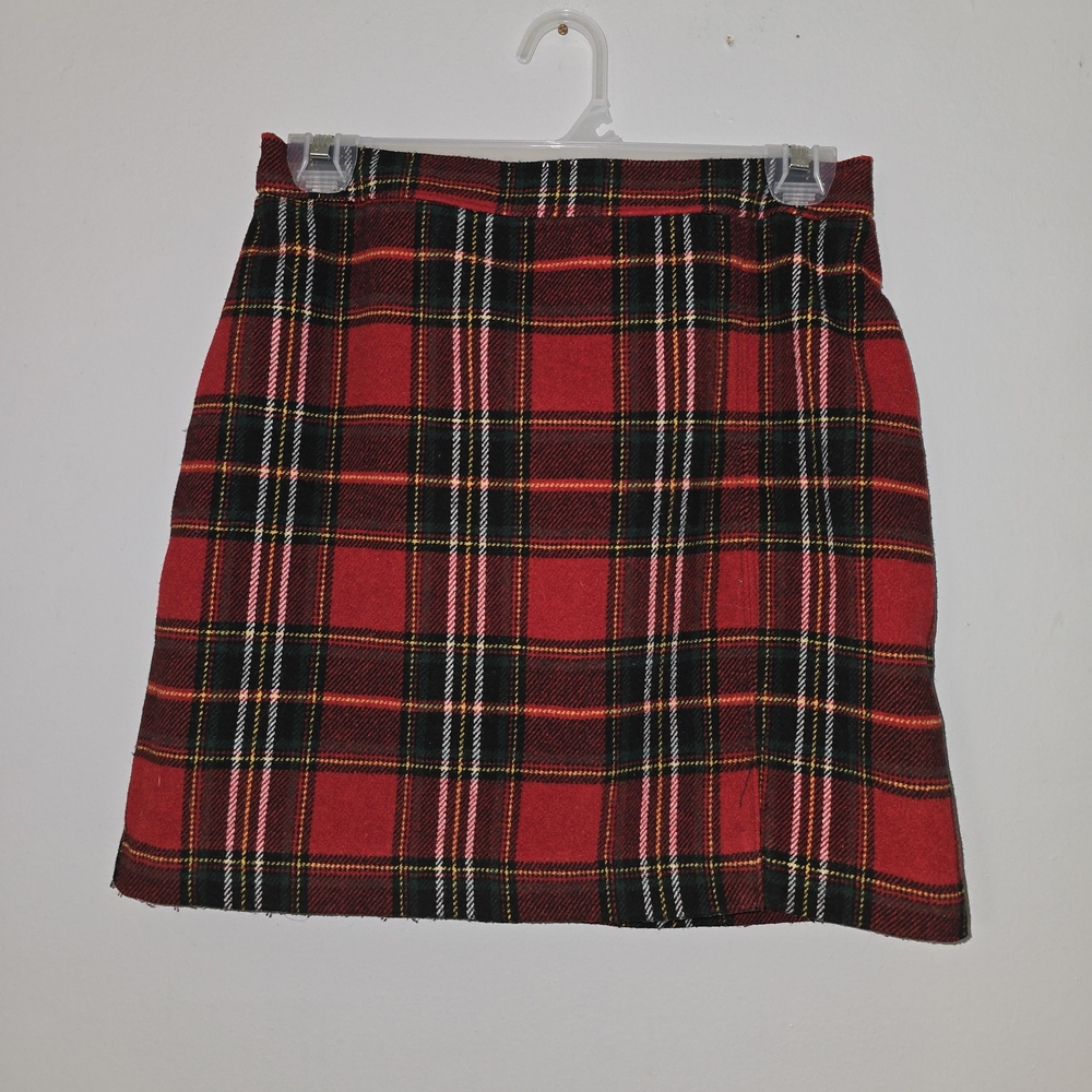 Hollister Plaid Mini Skirt